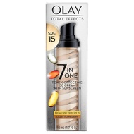 Olay Total Effects Tone Correcting Face Moisturizer with Sunscreen SPF 15, Light to Medium 1.7 Ounce