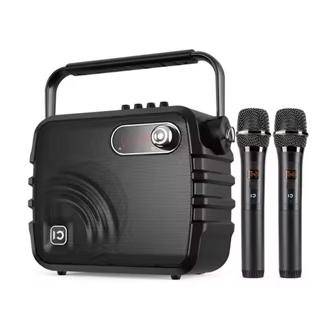 SHIDU 40W High Quality Portable Rechargeable PA System Bluetooth Speaker With UHF Wireless Microphon