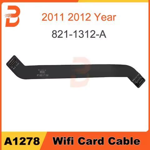 Original WiFi Bluetooth Card Flex Cable 821-1312-A For MacBook Pro 13" A1278 2011 2012 Years