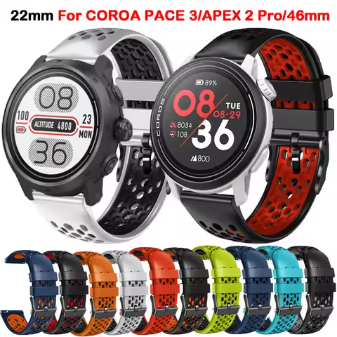 22mm Watch Band For COROS PACE 3/APEX 2 Pro/APEX 46mm Strap Replacement Strap For COROS APEX Pro Wat