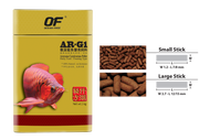 OF® OCEAN FREE PRO SERIES AR-G1 AROWANA CARNIVOROUS PELLET FLOATING TYPE 1KG (Large Stick - FF916)