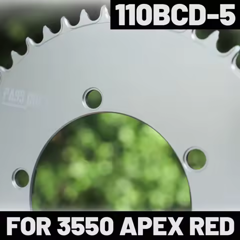 Chainring 110 Bcd 5 Bolt Aero Chainring 110bcd 42t 44 46t 48 50 52t 54 58t 60t Oval Round Plate For 