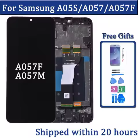 6.7" For Samsung A05s LCD A057 LCD Display Touch Screen Digitizer For Samsung SM-A057F, SM-A057F/DS 