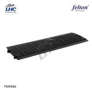 FDR390 FELTON High Quality Heavy Duty Drain Cover Black 8.5" x 29" W Penutup Longkang