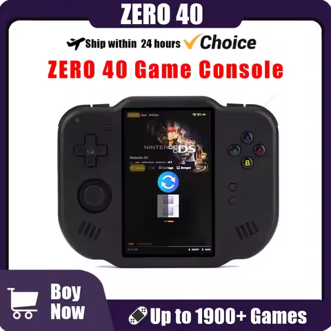 ZERO40 Video Game Console 4'' IPS Multi-touch Screen Android System A133P Support Wifi Bluetooth Vib