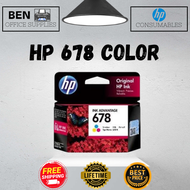 [LIFETIME WARRANTY] GENUINE HP 678 BLACK INK / COLOUR INK CARTRIDGE - HP Deskjet Ink Advantage 1515 
