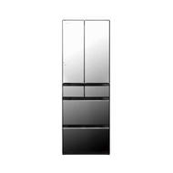 [BULKY] HITACHI R-HV490RS-X 379L 6 DOOR FRIDGE CRYSTAL MIRROR 3 TICKS W650xH1833xD649MM 1 YEAR WARRANTY BY HITACHI