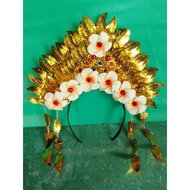 Crown edit padang dance 7 frangipani flowers