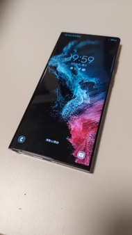 Samsung s22 ultra 頂級版 512gb黑色雙卡港版
