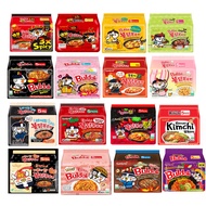SAMYANG Buldak [Cheese/Carbonara/Jjajang/Lovely Hot/Yakisoba/Stew/ Habanero Lime/Quattro/Rose/2xSpic