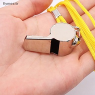 Flym Metal Whistle Referee Sport Rugby Stainless Steel Whistles Soccer Football Basketball Party Training School Cheering Tools EN