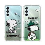 【SNOOPY 史努比】正版授權 三星 Samsung Galaxy M34 5G 漸層彩繪空壓手機殼