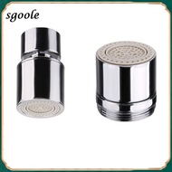 「SGOOLE」 Sink Tap Faucet Bubbler Rotating Copper Waterproof Filter Water Nozzle Extender Swivel Sprayer Bathroom Kitchen Utensils Part