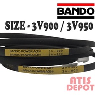 BANDO 3V900 3V950 Industri POWER ACE Mesin Motor Belt Compressor Fan Belt - BANDO POWER ACE 3-V900 3