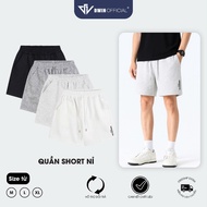 DWIN Serenity unisex basic shorts for men and women, local brand, thick, stretchy double-skin presse