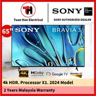 Sony Bravia 3 65" LED 4KHDR Google Tv (K-65S30)