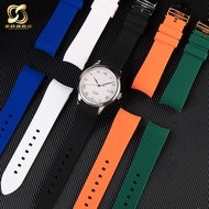 Suitable for Tissot 1853 Leroc T41 Series Durrule Strap Silicone Rubber Watch Strap Men Accessories 