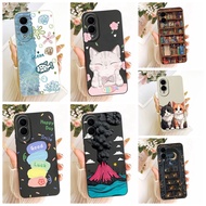 6.66'' Cover For Samsung S25 Edge 5G Case S937U Silicone Luxury Fashion Kawaii Cute Painted Casing F