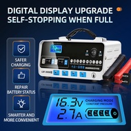 SOARFLY 800A Car battery Charger Universal Lorry Car Motor Pulse Repair Charge Pengecas Bateri 3Pin 
