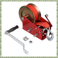 (KYEU) Boat Winch 3500Lbs Capacity Heavy Duty Hand Winch Hand Winch Boat Trailer Winch Manual Winch