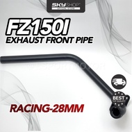 28MM 🔥 YAMAHA FZ150I EXHAUST FRONT PIPE (RACING-28MM) EKZOS MUFFLER PIPE NECK MODIFIED MODIFY DEPAN 