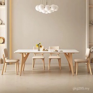 Cream Style Rock Dining Table Chair Combination Japanese Style Lonely Style Small Apartment Nordic L