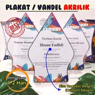 PLAKAT AKRILIK - VANDEL AKRILIK - PLAKAT KAMPUS MENGAJAR - PLAKAT