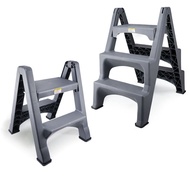 Ladder Car Ladder Ladder Meida Household Ladder Three-Step Foldable Ladder Beauty Platform Climbing 