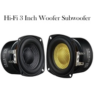 3 Inch Woofer Speaker Unit 4 8 Ohm 50W Hifi Subwoofer Home Theate