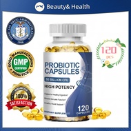 Probiotic Capsules 50 Billion CFU with Prebiotics & Digestive Enzymes Promote Digestive