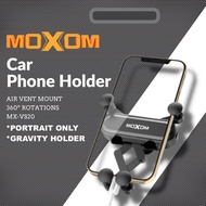 [MOXOM ORIGINAL] GRAVITY AUTO LOCK PHONE HOLDER AIRCOND AIR VENT LAY &amp; LOCK POTRAIT ONLY Car Holder VS20 DEFTHAND