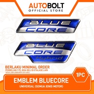 Universal Bluecore Emblem Party for All Types of Mio M3 & Mio S & Fino 125 & Soul GT & NMAX & Aerox 