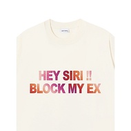Hey Siri T-Shirt - Always Happy - Happy Nonsense T-Shirt - Oversize T-Shirt 250GSM 100Cotton