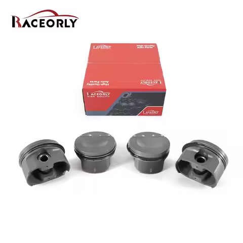RACEORLY Forged Pistons Set Oversized +0.25 23mm For Audi VW 2.0 TFSI EA888 Gen3