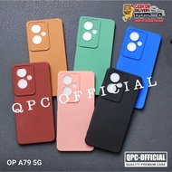 Oppo A79 5g Case Pro Camera Case Slim BlackMatte Silicone Color Case Oppo A79 5g