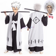 `Anime BLEACH Toshiro Hitsugaya Toushirou Aizen Sousuke Kyoraku Shunsui Cosplay Costume Death Divisi