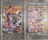 New 未折包裝龍珠閃卡 龍珠英雄卡片 10週年紀念版