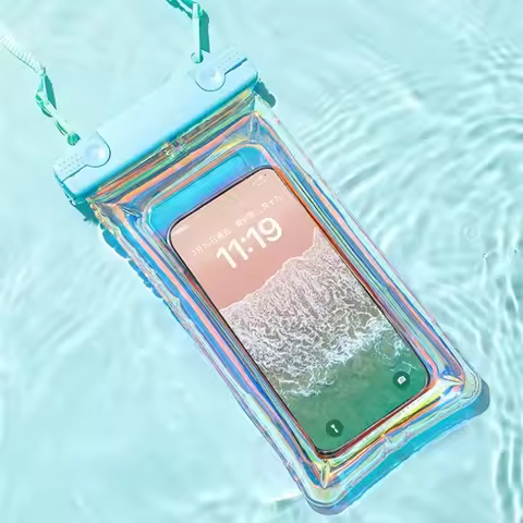 TPU Waterproof Phone Pouch Drift Diving Surfing Swimming Bags Transparent Mobile Phone Pouch Cell Ph