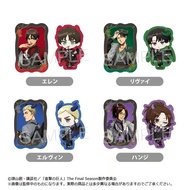 < Pre-Order 2027/02 > Tapioca Attack on Titan Allen Levi Irving Hanji Demon ver. Sticker Set Sold Se