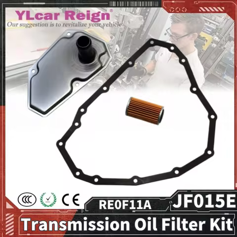 JF015 JF015E RE0F11A Automatic Transmission Oil Filter Metal Gasket Kit For Nissan Sentra Note Tiida