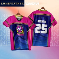 [FREE CUSTOM] 2025 New Netball Jersey Sublimation T-shirt Sports Jersi Custom Name Fashion Teamwear 