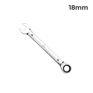 Kunci Ring Pas 6mm-18mm Bolak Balik Untuk Perbengkelan Bahan Chrome Vanadium Anti Karat- 10170