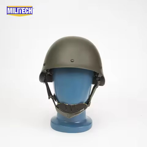 Militech Oliver Drab OD Green French F1 Model 1988 Version Steel Paratrooper High Quality Repro Coll