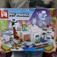 Minecraft Brick Snow Blocks Toy