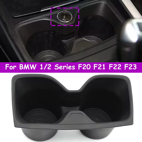 F20 F21 F22 F23 F87 Car Front Central Control Row Water Cup Drink Holder Storage Table For BMW 1 2 S