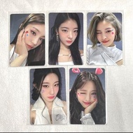 Itzy小卡 特典 Cheshire Yeji Lia Ryujin Chaeryeong Yuna