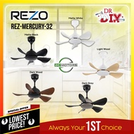 [ SALE  SALE  ] REZO MERCURY 32” ,  MERCURY 42” & MERCURY 56" / DC MOTOR / CEILING FAN