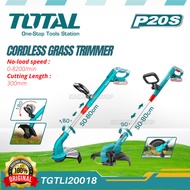 TOTAL TGTLI20018 / TGTLI20328 P20 20V Li-ion Grass Trimmer / Mesin Potong Rumput Bateri