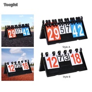 [Tooyful] Score Board Score Card Sports Scoreboard Score Keeper for Table Tennis