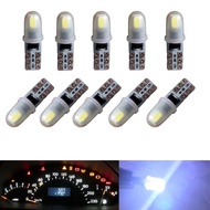 [Ready Stock] 10pcs T5 Led Nonpolar dashboard led light car W3W 3014 2SMD 17 73 74 2721 led interior
